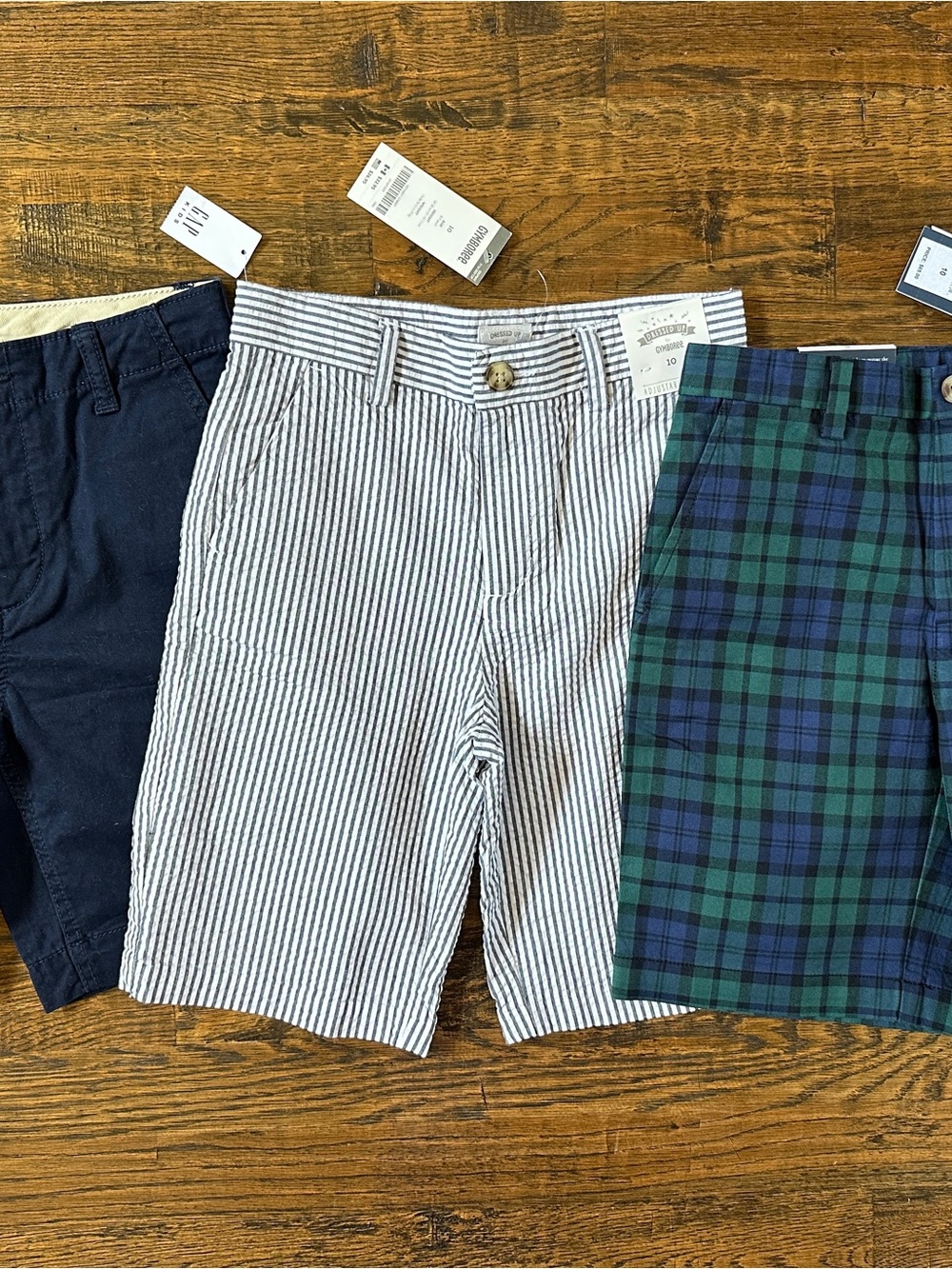 NWT LOT Bundle Vineyard Vines Gymboree Gap Kids Boy’s Shorts 10 years Navy NEW
